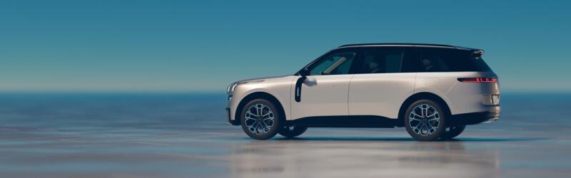 Car Wash Mode, exterior render on wet ground
