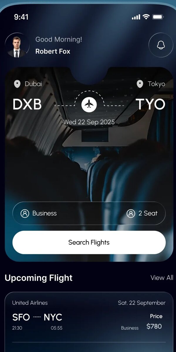 VIP app seat selection